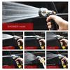 Water Spray Gun High Pressure Metal Water Spray Gun Rust Prevention with Rubber Handle for Car Garden Lawn Wash for Cleaning