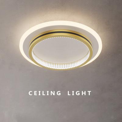 Moderne LED-Deckenleuchten für den Hauseingang Innenleuchten mit Kristalllampenschirmleuchten Runde quadratische Luminaria