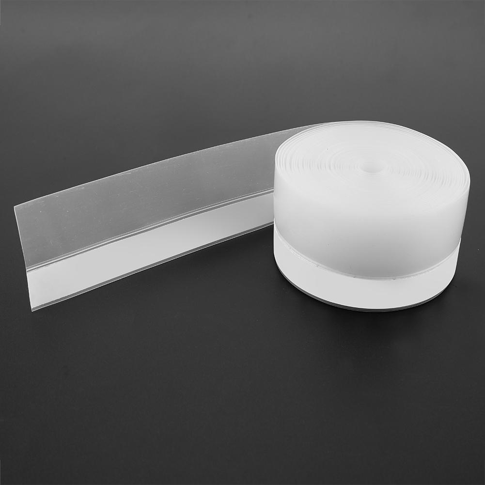 5M Transparent Self Adhesive Door Window Sound Insulation Dust Prevention Sealing Strip (45mm)
