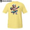 Streetwear Football Tee – Urban Bear Player with Helmet and Gold Chain