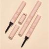 Gevlonecirly Liquid Eyebrow Powder Natural Color Perfect Easy Eyebrow Eyebrow Mascara Mascara, Type, Lasting, Correction, Eyebrows, Waterproof,
