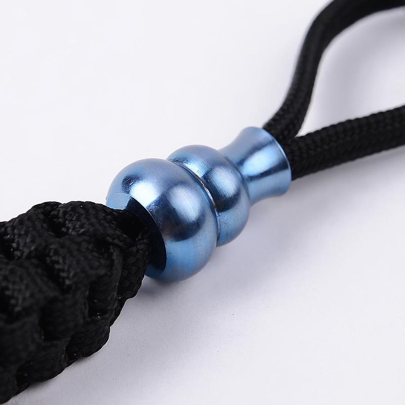 EDC Titanium Alloy TC4 Knife Lanyard: 4 Style Pendant Paracord Accessory