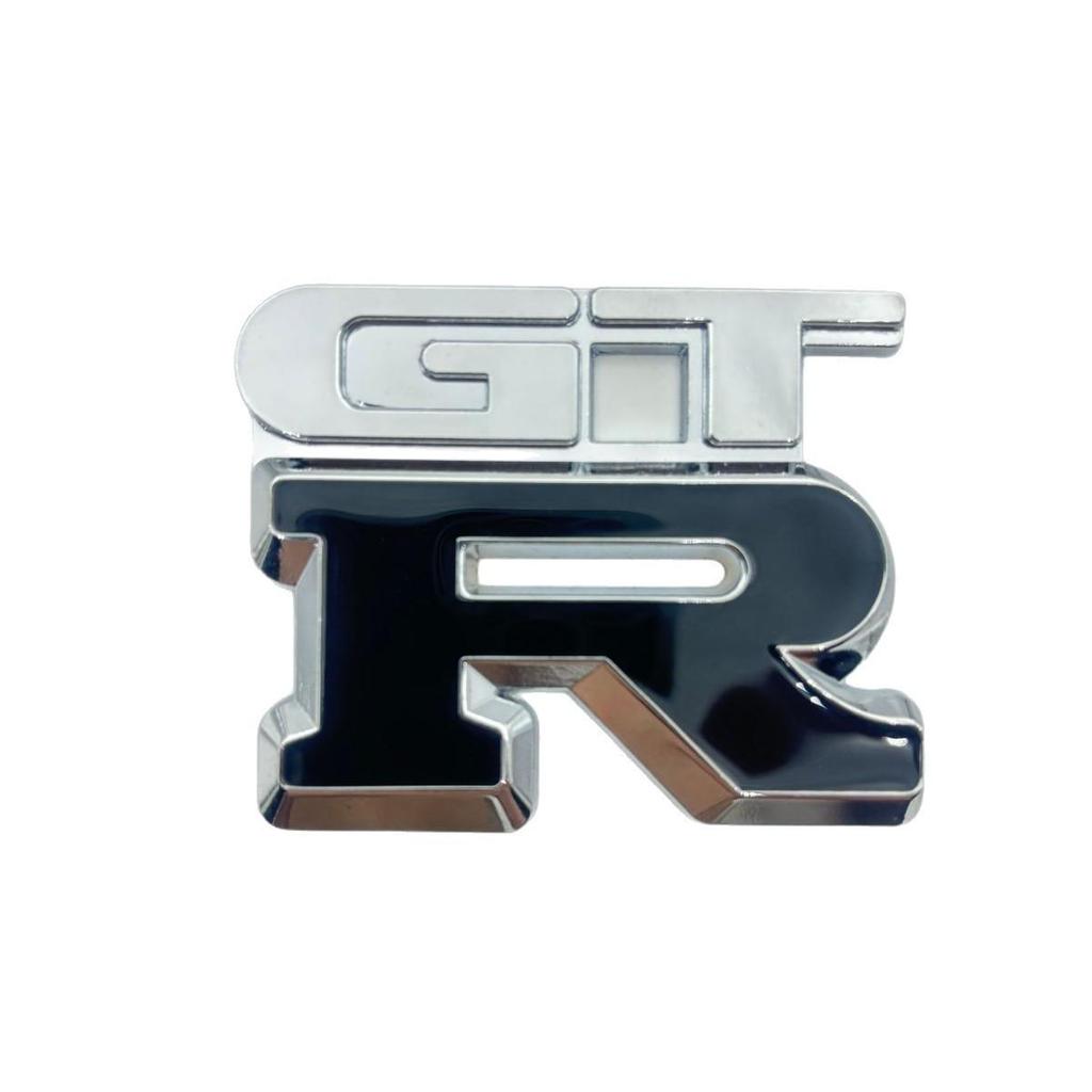 3D Metal GTR Emblem: Rear Trunk Decorative Sticker for Car Modifications