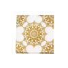 Gold Printed Square Paper Napkins and Placemats for Hotel Banquet Parties