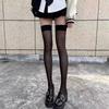 Sexy lace one-piece suspenders black stockings ultra-thin stockings red stockings pure lace suspenders over the knee Sy