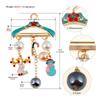 Kids Bag Decoration Women Elk Christmas Brooch Hanger Tassel Pin Jewelry Gift Clothing Brooches