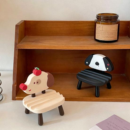 Mini Chair Phone Stand Cartoon Tablet Holder for Desk Cute Doll Chair