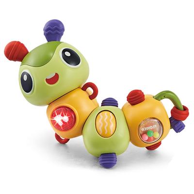TENGEE Rattle, Insect Design, Lights Up, Music, 360-Degree Rotation, Educational Toy for Boys and Girls, Perfect for Birthdays, Christmas Gifts, and O