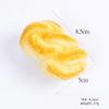 Realistic Soft Simulation Bread Stress Relief Pu Squeeze Toy Pineapple Bun Waffle Biscuit Squeeze Stress Toy Still Life
