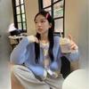 Women's Soft Chic French-Inspired Niche Knit Cardigan Jacket Spring Japanese Retro Lazy Vibe Sweater Outerwear