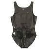 New Cloth Latex Men Double Sided Vest Sexy U Bulge Pouch Bodysuit Pu Shiny Man Stage Leotard Shaping Nightclub Elastic Tights