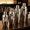 Cocktail Shaker for Bartending Stainless Steel Cup Leak-Proof Martini Mirror Polished Three Piece Bartender Tool Easy Cleaning Mixer Bar And Milk Tea