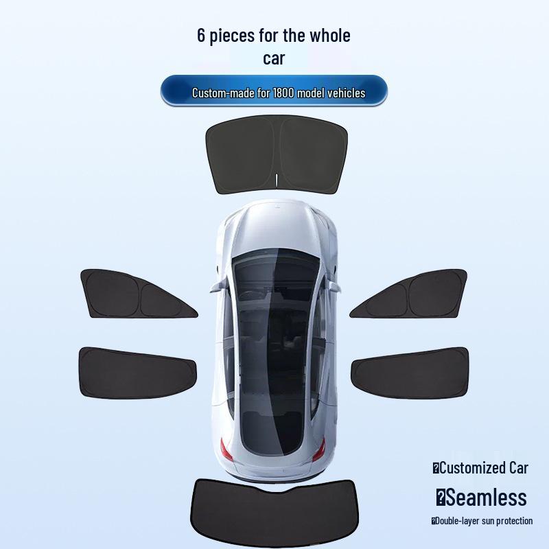 Changan/Oshan Vollabdeckung Sichtschutz-Sonnenschutz für CS35, CS55, CS75 PLUS, Eado, Yuexiang