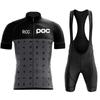 2026 Poc Fahrrad Set Fahrrad Team Kurzarm Trikot Ciclismo Männer Radtrikot Sommer Atmungsaktiv Fahrrad Kleidung Set