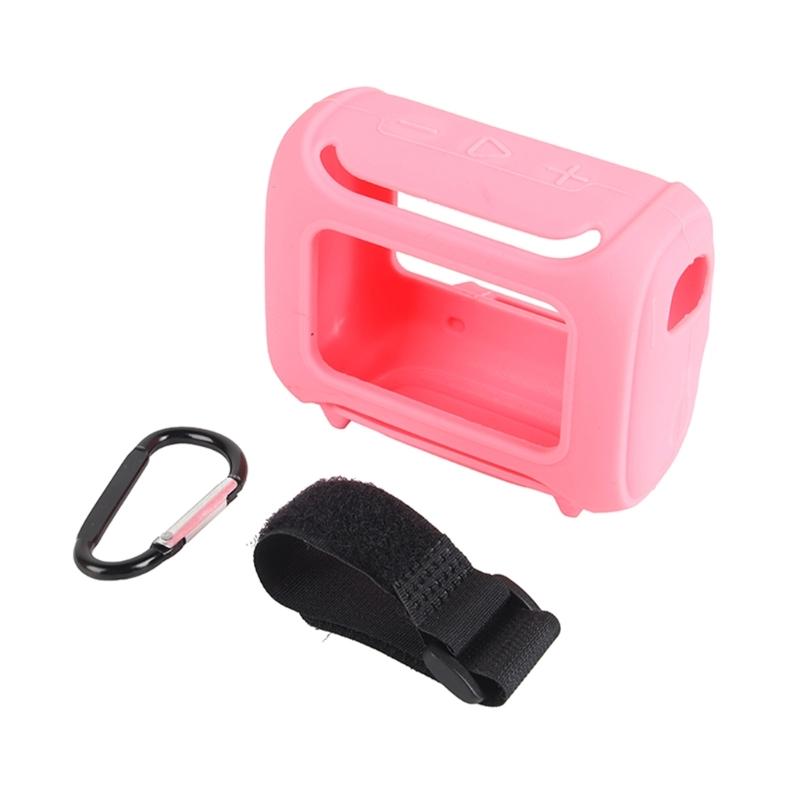 Silicone Protective Case With Carrying Strap For GO 5 Portable Speaker Shockproof And Dirt Resistant Cover