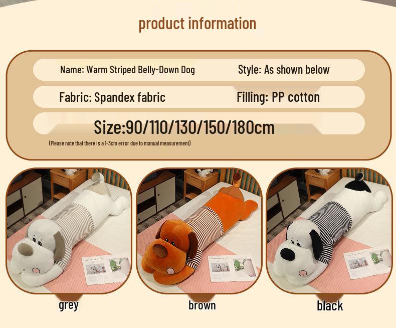 Giant Cute Puppy Plush Pillow for Girls - Special Sleeping Doll Stuffed Animal