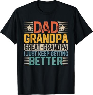 Dad Grandpa Father's Day Great Grandpa Gift Unisex T-Shirt