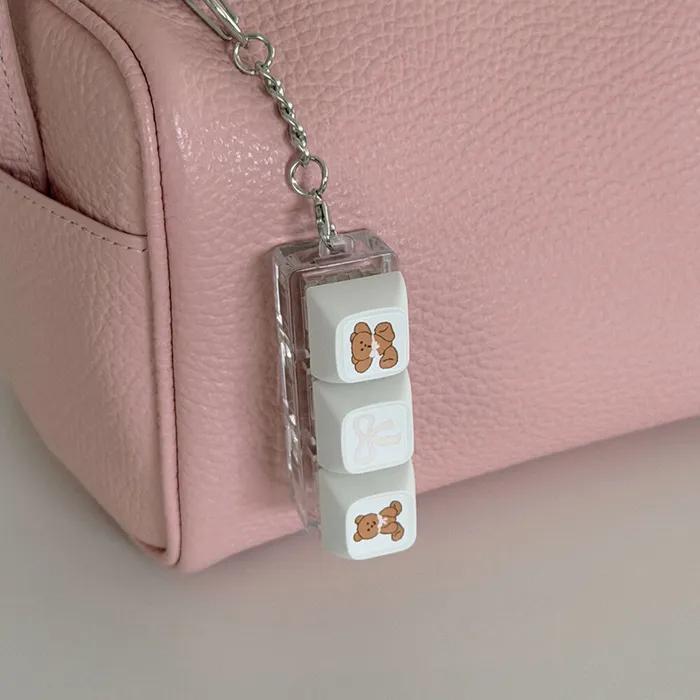 Gummy Ribbon Picnic [LED Keycap Keyring]