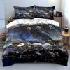 Set Biancheria da Letto Leicester City Football Club Set Biancheria da Letto (1 copripiumino, 2 federe, piumino non incluso)