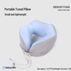 HANDUNYOU Memory Foam U-Shaped Travel Neck Pillow
