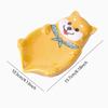 Home Ceramic Soap Dish Creative Cartoon Household Drain Soap Dish Bathroom Soap Storage Rack