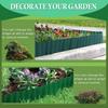 Moisture-resistant Corrugated Fence Bendable Flower Bed Edging Fence  Plant Landscape