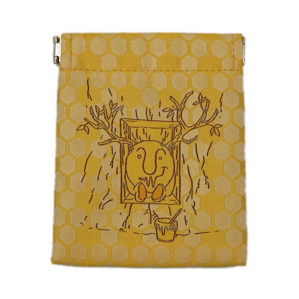 Disney Pouch the with DSDW1824 Spring-Closure (Winnie Pooh/Pattern Hole)
