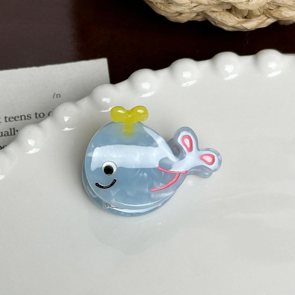 

И Забавные Стильные Мини-заколки для волос с Восхитительными Морскими Существами Женские Для Light Blue Whale