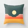 Orange Pillowcase Medieval Geometric Cushion Cover For Home Sofa Chair Decor Pillowcase Car Office Decoration Ornament