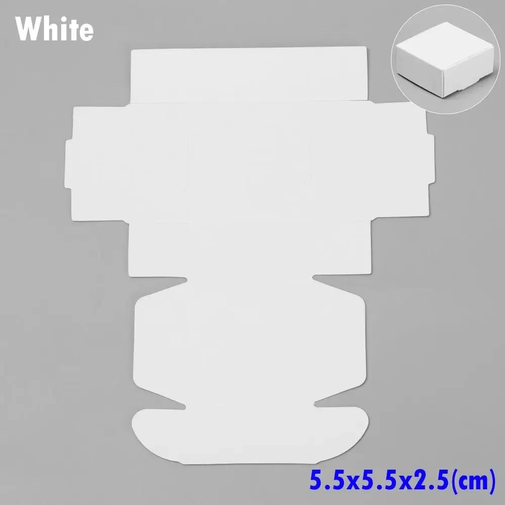 10pcs 9sizes Wedding Event Gift Craft Jewelry Candy Storage Cardboard Package Kraft Paper Box Wrapping