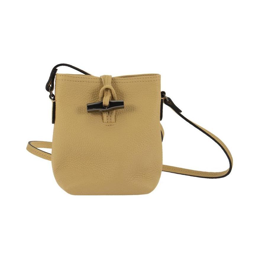

Longchamp Solid Color Fashion Leather Crossbody Bag Women Bags Yellow 10207968A81 Basic Set (Bag+Dust Bag)