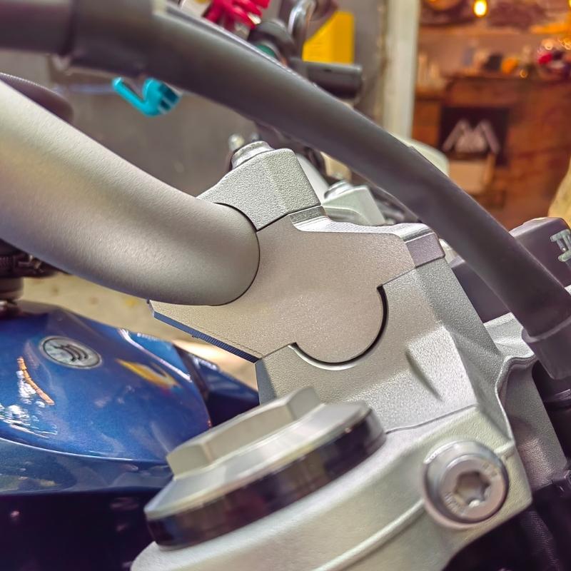 Handlebar Height Enhancer Heightening Clamp Mount for 150/160 Motorcycle Handlebar Risers Modification Accessories