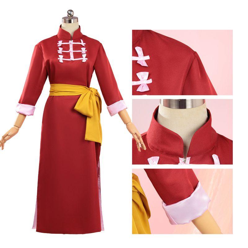 Gintama Kagura Cosplay Costume, Silver Soul: the Final Chapter, Gintama Cosplay Outfit, Tang Suit Practice Uniform