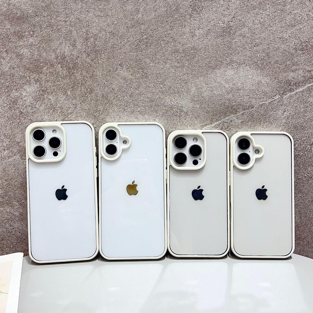 New Model Suitable for IPhone16pro Full inclusive Acrylic Two in one 16E Mobile Phone Case Apple 16 Protective Case 14pm