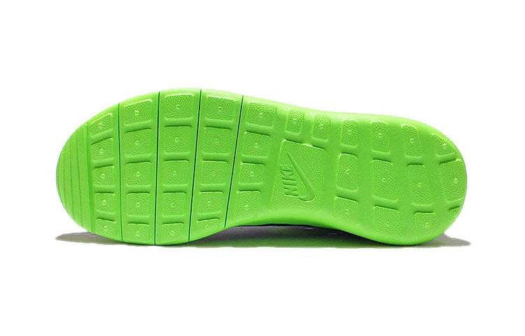 Nike Roshe One Low top Kids' Running Shoes Fluorescent Blue Green Children Aged 3 7 Years Old 819690-404