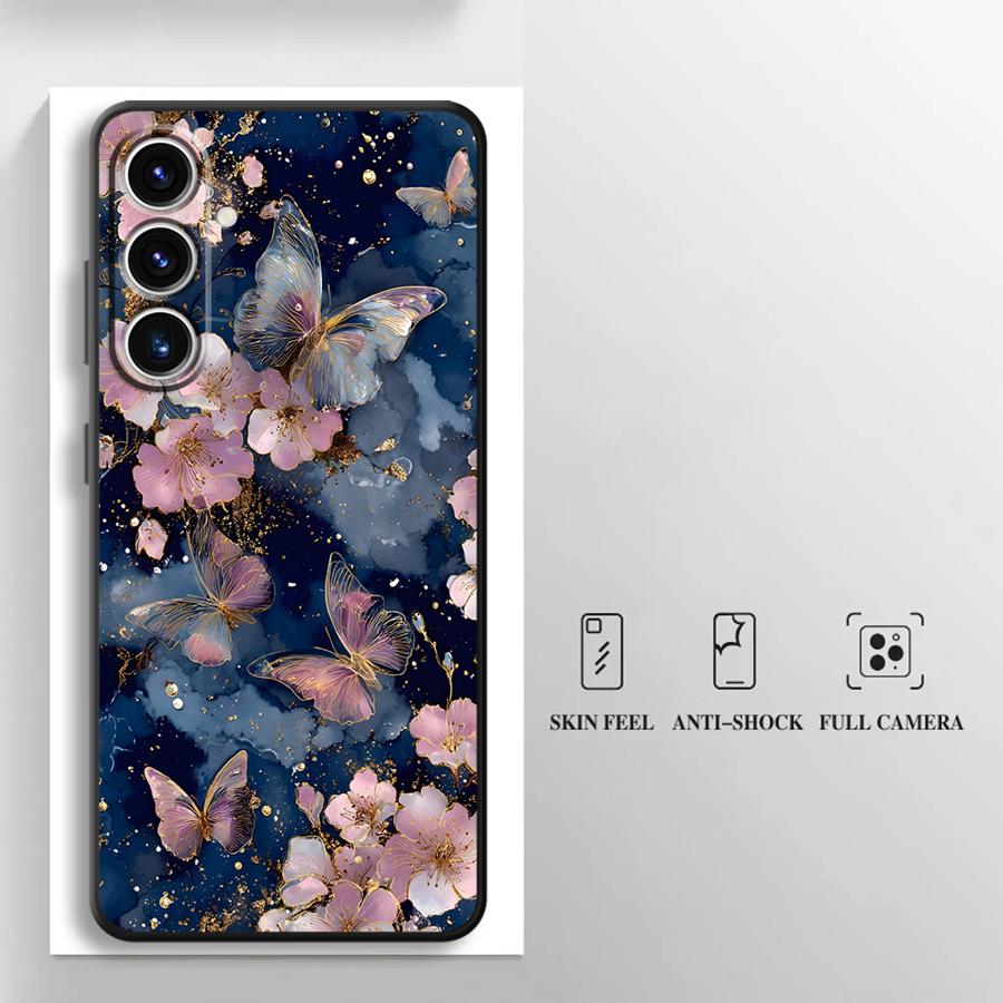

Creative Cartoon Butterfly Phone Cover Case for Samsung Galaxy A57 A73 A51 A53 A35 A23 A25 A26 A37 A22 A32 A52 A36 A55 A24 A72 Galaxy A32 4G