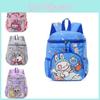 Labubu Cute Cartoon Patterned Children's Rucksack Versatile Lightweight Backpack For Kids