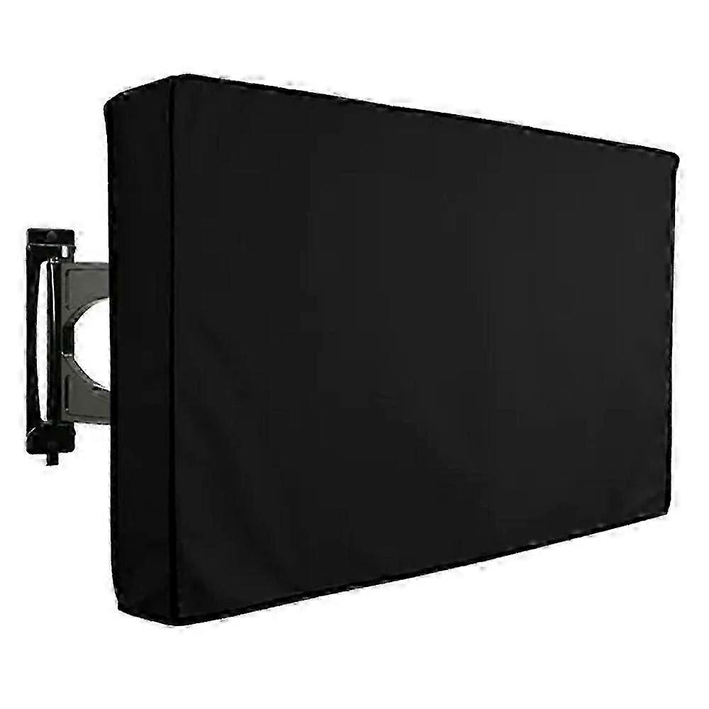 ZENGO Housse de TV pour 22 - 24 Pouces Extérieure Imperméable Tissu Oxford Manchon de Protection pour Télévision Murale