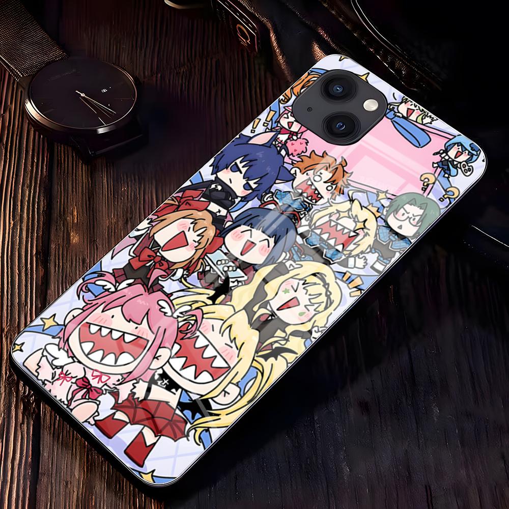 Shugo Chara Phone Case For IPhone 17 Pro Max 16 15 14 Pro Max 13 11 X Xs Xr 8 7Plus Glass Cover