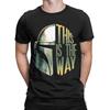 Men's T-Shirt This Is The Way Vintage Pure Cotton Tees Short Sleeve T Shirt Crewneck Tops Party