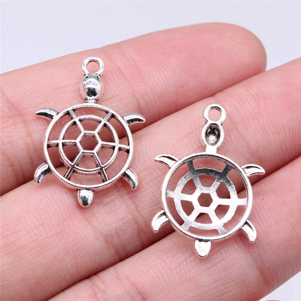 Charms Turtle Sea Turtle Pendants Minimalist Jewelry Components QC133
