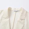 Women's Lightweight Acetate Blend 3/4 Sleeve Blazer