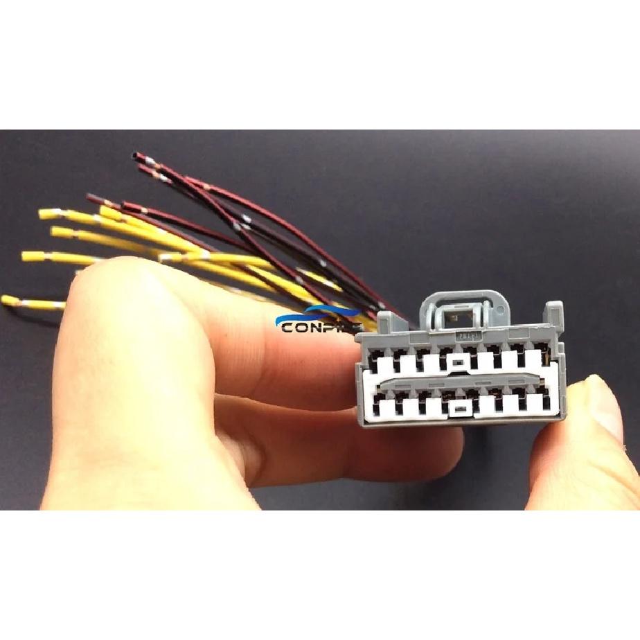 1 Stück für Ford Focus neuer Mondeo Edge für SONY DSP Leistungsverstärker 3-Pin-Stecker Kabel Draht