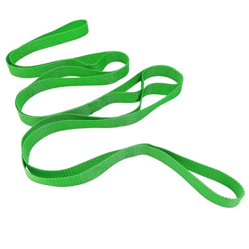 Not-Elastics Stretch Strap Stretch Strap Man Women Exercise 10 Loop Yoga Strap