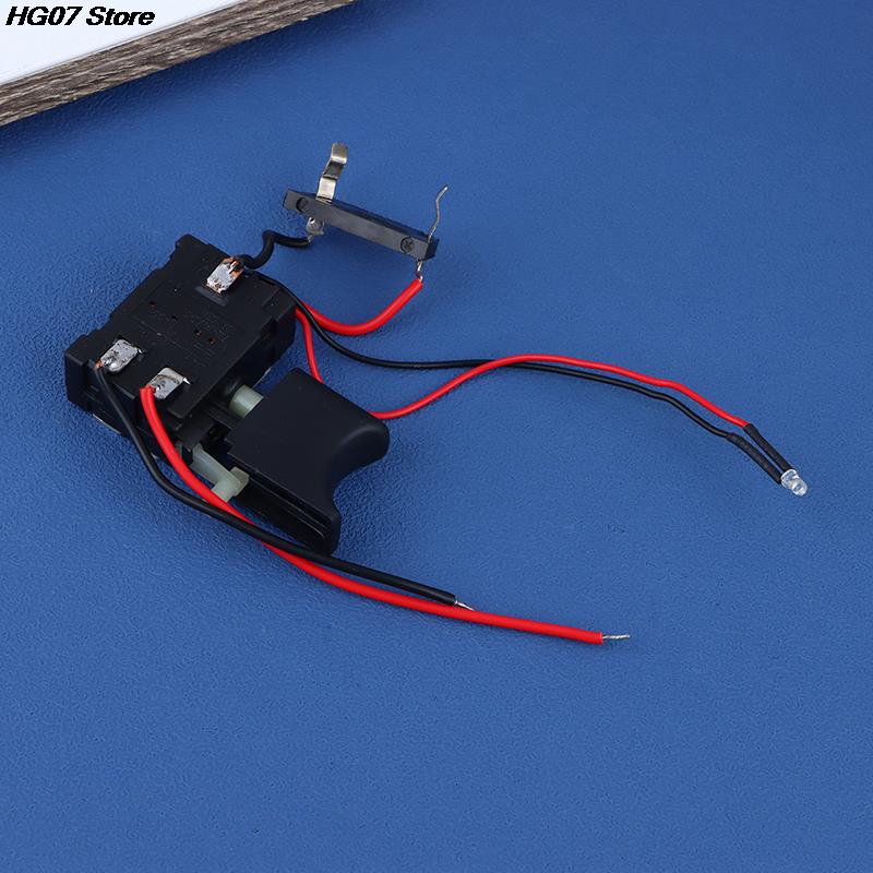 1PC Lithium Electric Drill Switch Electric Drill Dust-proof Speed Control Button Cordless Electric Drill Switch
