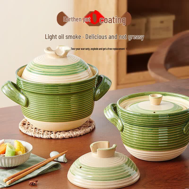 Weidu Fine Ceramic Micro-pressure Double-lid Soup Pot