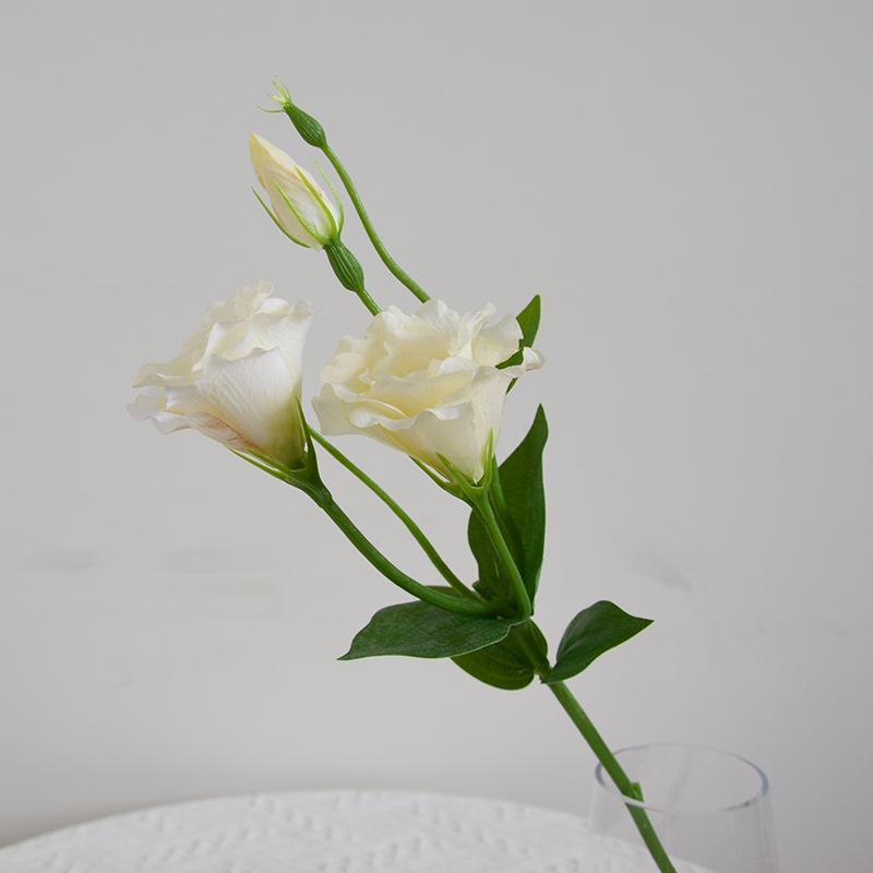 Silk Eustoma: Elegant Artificial Flowers for Home, Dining, and Wedding Décor