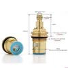 1Set Copper Cross Handle Bath Sink Faucet Handle for Kitchen Bathroom Accessory