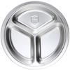 304 Stainless Steel Divided Meal Plate for Kids