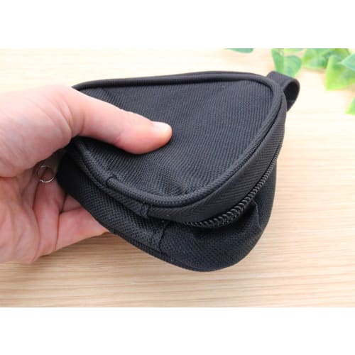 Torne Storage Rice Ball Case, Black (for 2 rice balls), P-3382